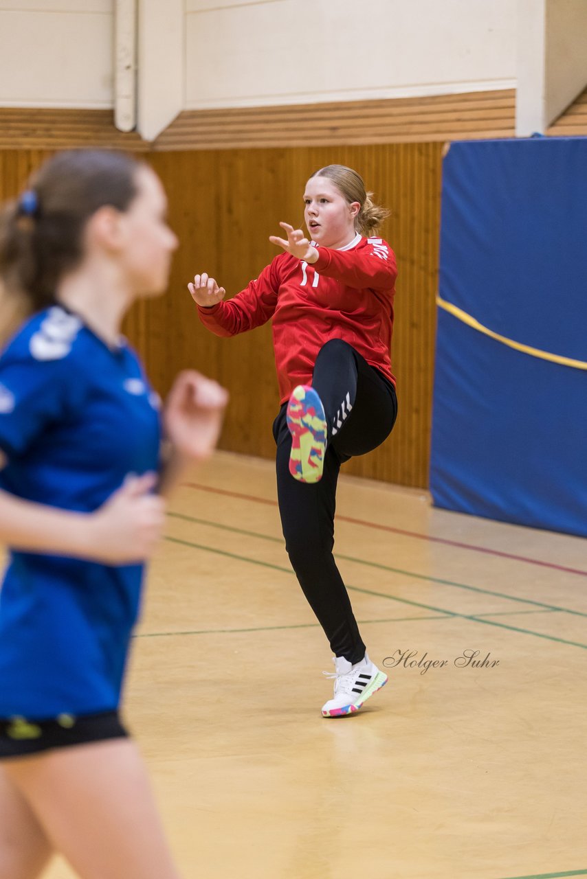 Bild 90 - wCJ TSV Ellerau - SG Pahlhude/Tellingstedt : Ergebnis: 21:18